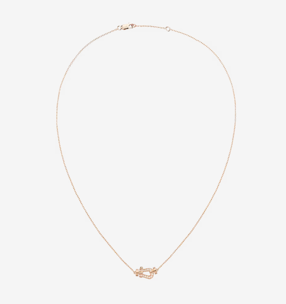 [⭐Aura]FORCE 10 DIAMOND PINK GOLD NECKLACE MINI MODEL