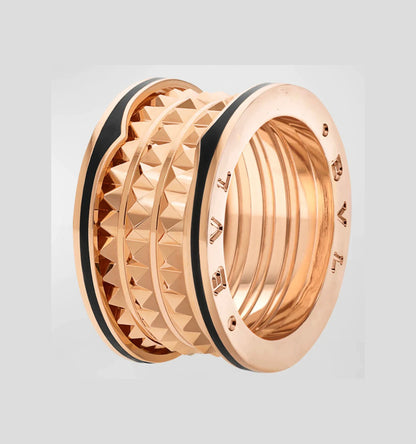 [⭐Aura]ZERO 1 ROCK BLACK CERAMIC PINK GOLD LARGE MODEL