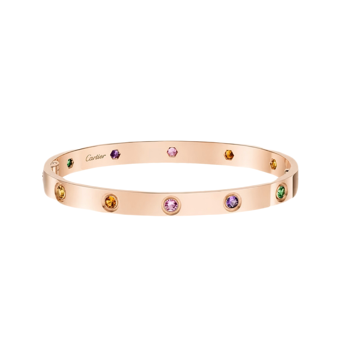 [⭐Aura] 2026 RAINBOW LOVE BRACELET 6.1MM  10 DIAMONDS