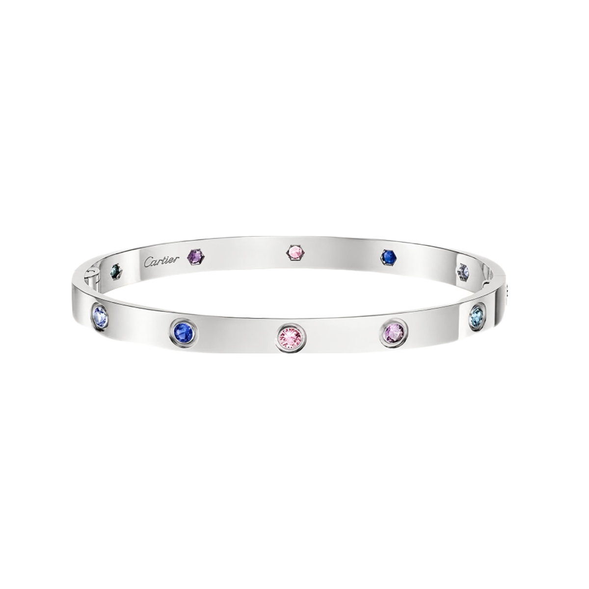 [⭐Aura] 2026 RAINBOW LOVE BRACELET 6.1MM  10 DIAMONDS