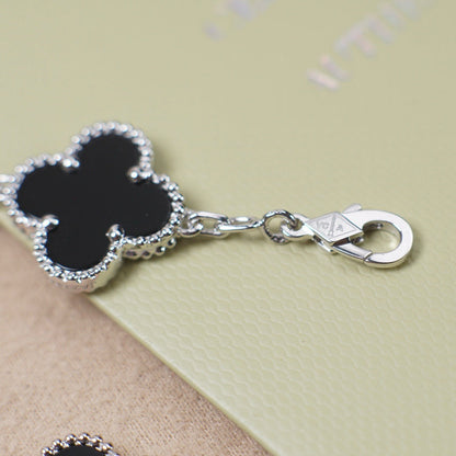 [⭐Aura] CLOVER 5 MOTIF ONYXS BRACELET COLLECTION