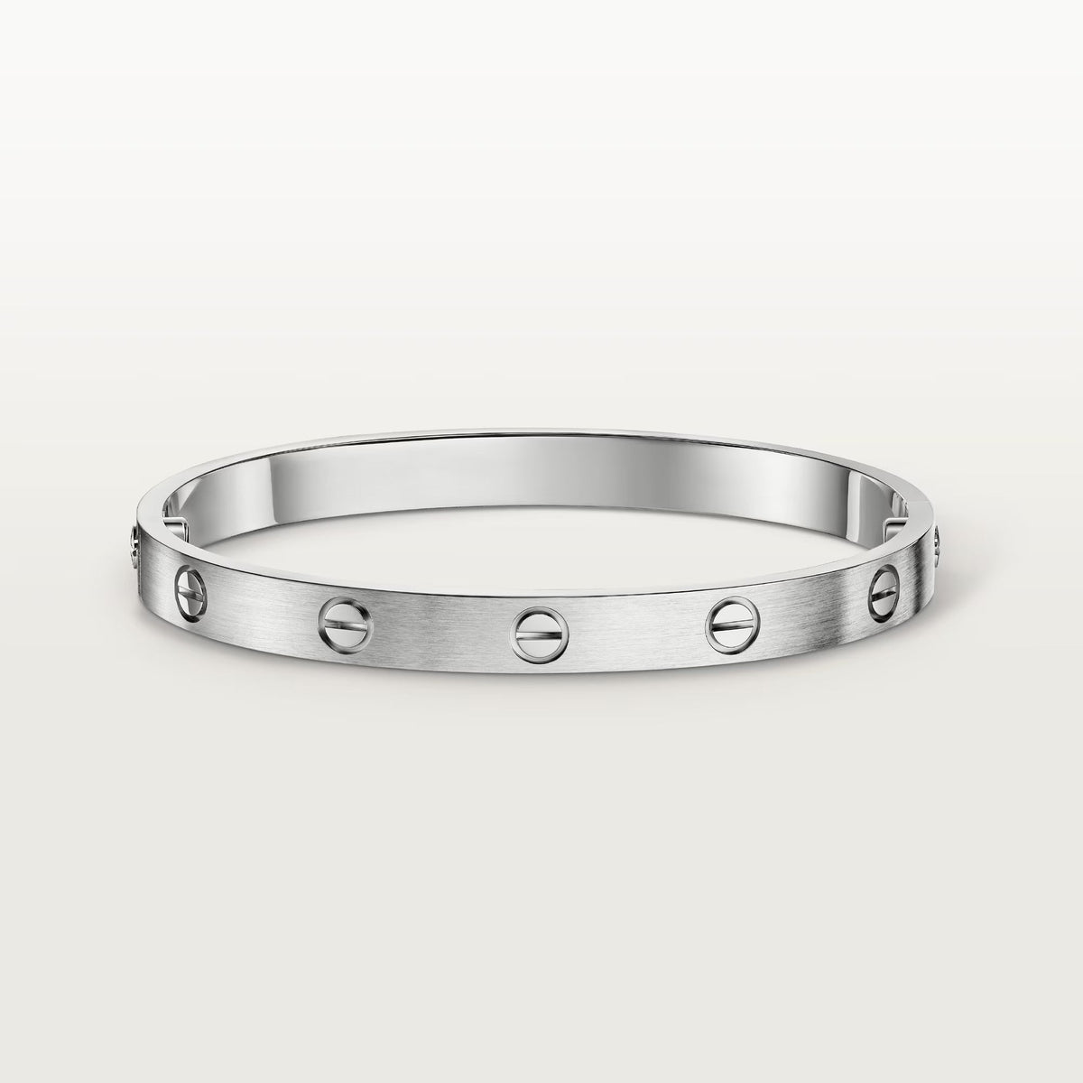 [⭐Aura]LOVE BRACELET 6.1MM BRUSHED