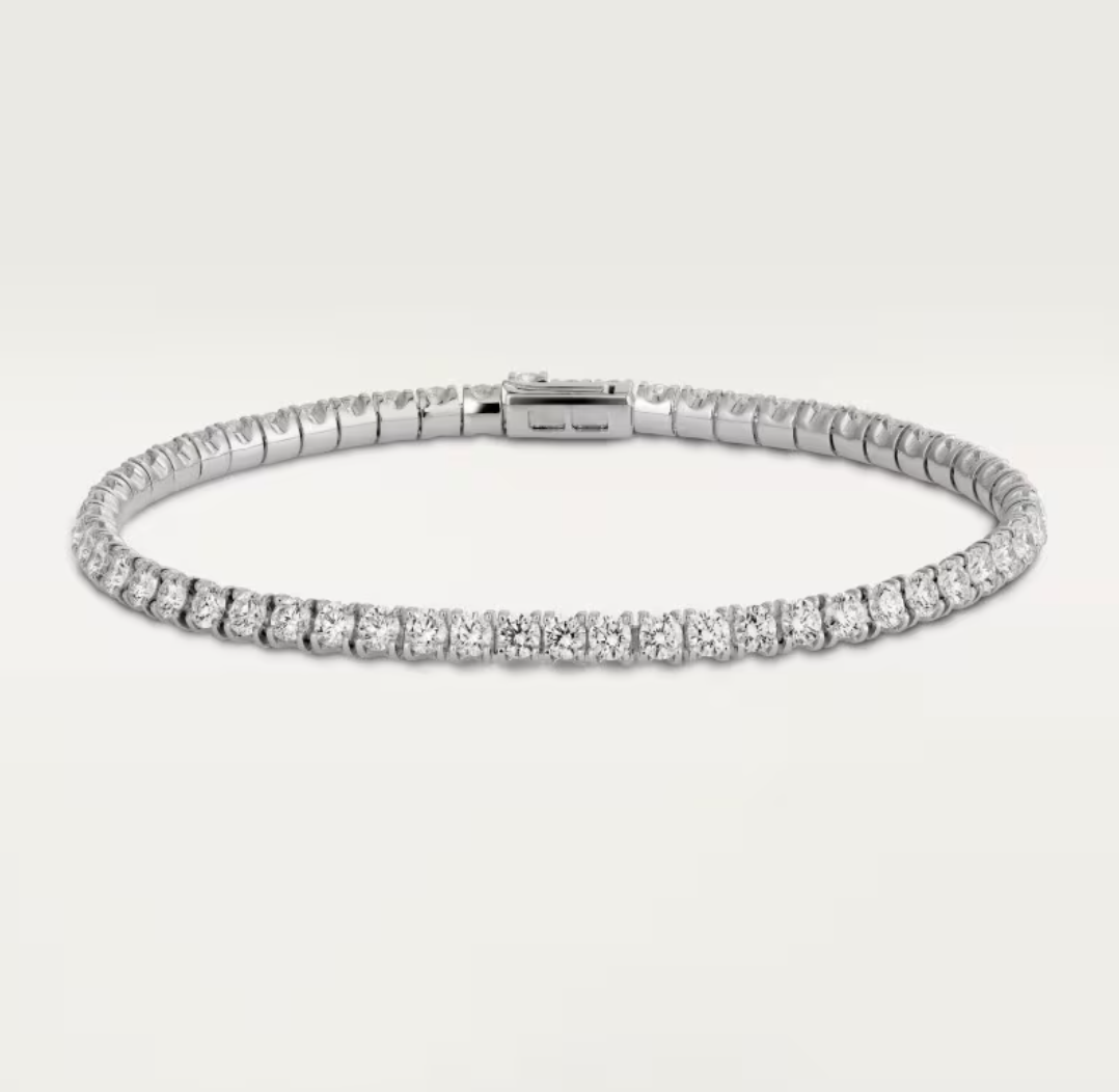 [⭐Aura]  CLASSIC BASEBALL BRACELAT, 52 DIAMOND