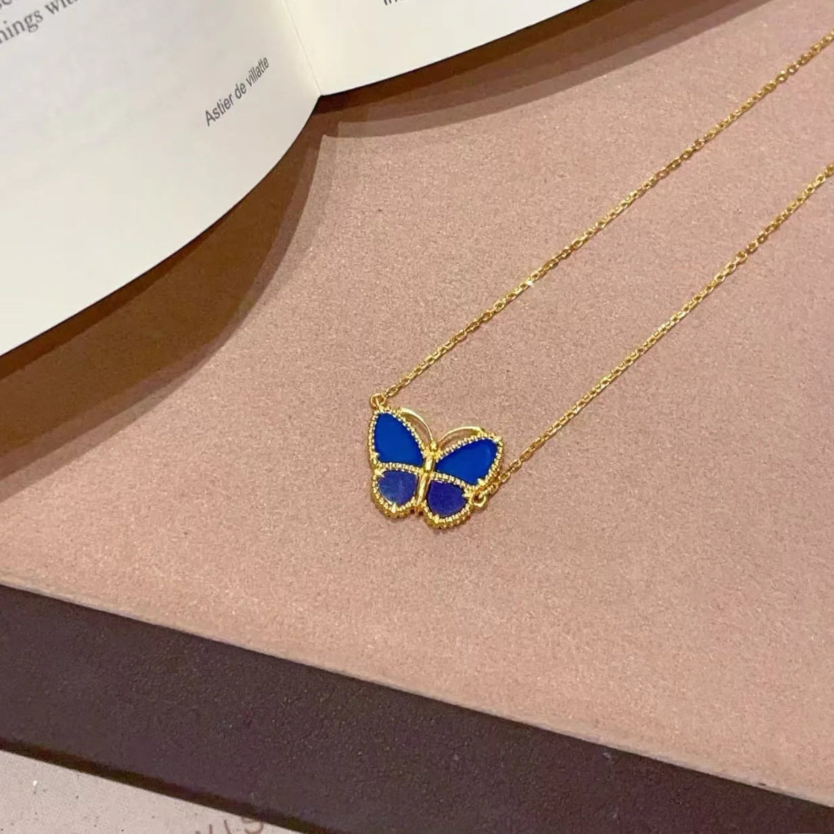 [⭐Aura]  2026 NEW LUCKY BUTTERFLY 1 MOTIFS NECKLACE