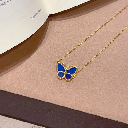 [⭐Aura]  2026 NEW LUCKY BUTTERFLY 1 MOTIFS NECKLACE