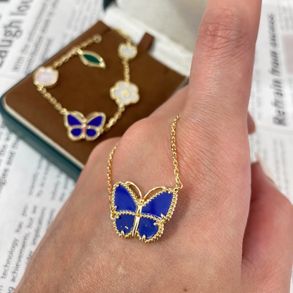 [⭐Aura]  2026 NEW LUCKY BUTTERFLY 1 MOTIFS NECKLACE