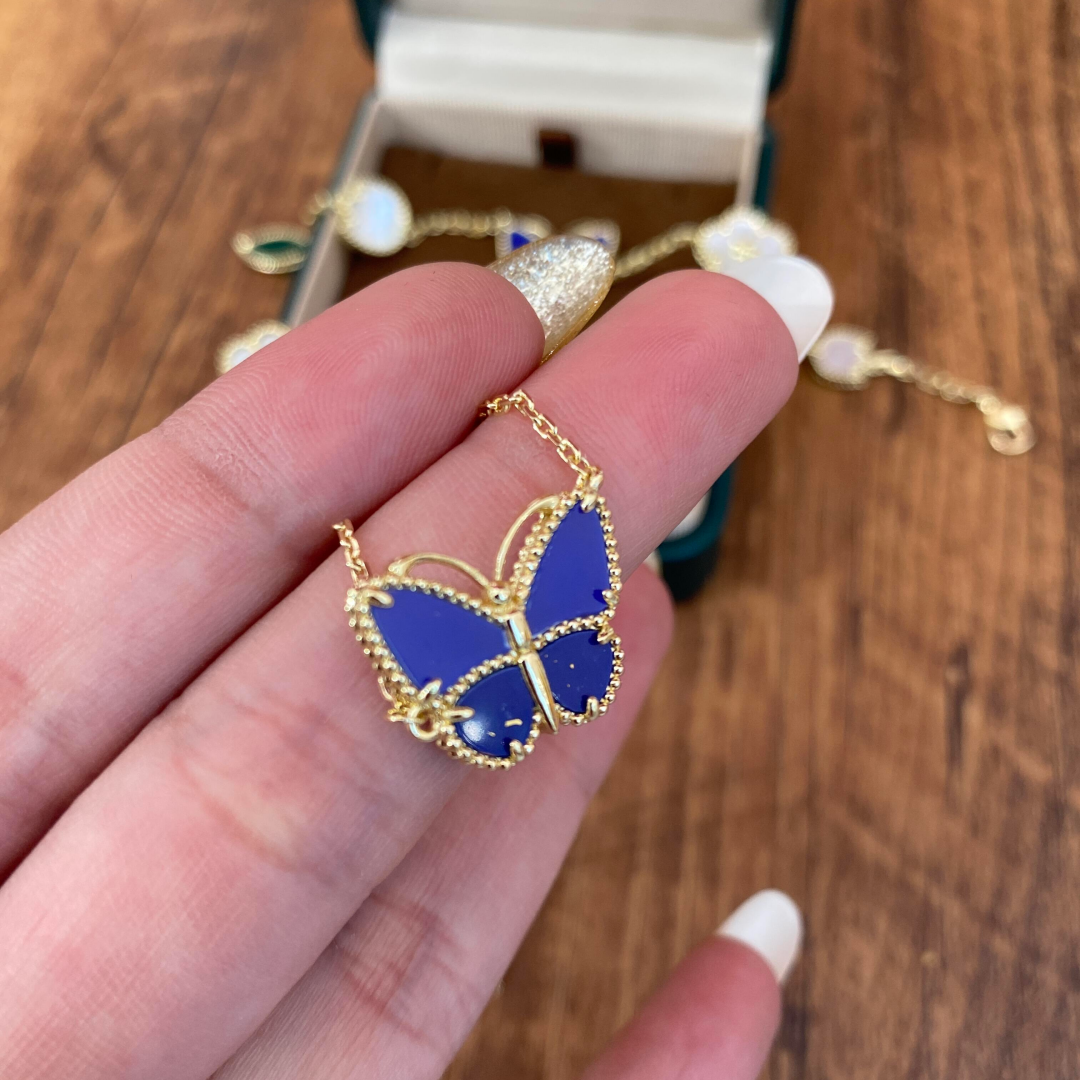 [⭐Aura]  2026 NEW LUCKY BUTTERFLY 1 MOTIFS NECKLACE
