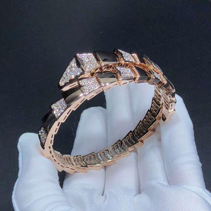 [⭐Aura]SERPENTI BRACELET PINK GOLD DIAMOND