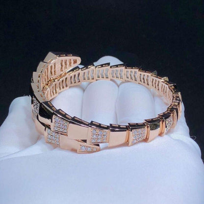 [⭐Aura]SERPENTI BRACELET PINK GOLD DIAMOND