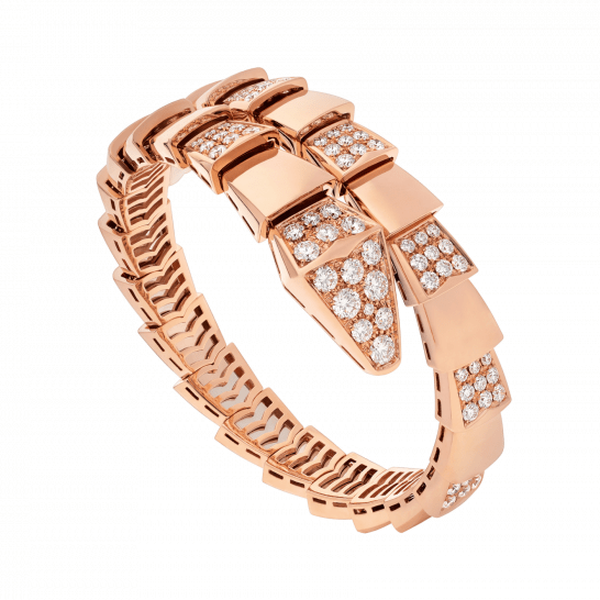 [⭐Aura]SERPENTI BRACELET PINK GOLD DIAMOND
