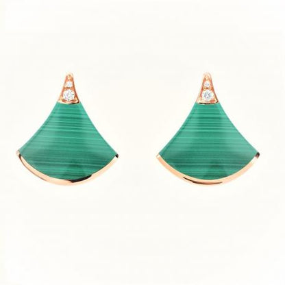 [⭐Aura]DIVAS DREAM EARRINGS PINK GOLD