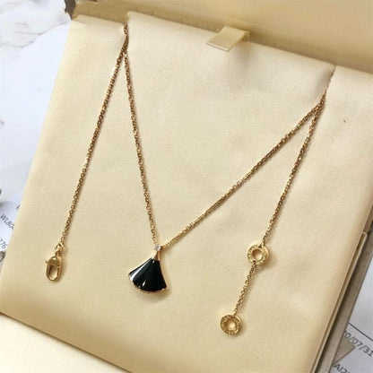 [⭐Aura]DREAM NECKLACE ONYX 1 DIAMOND