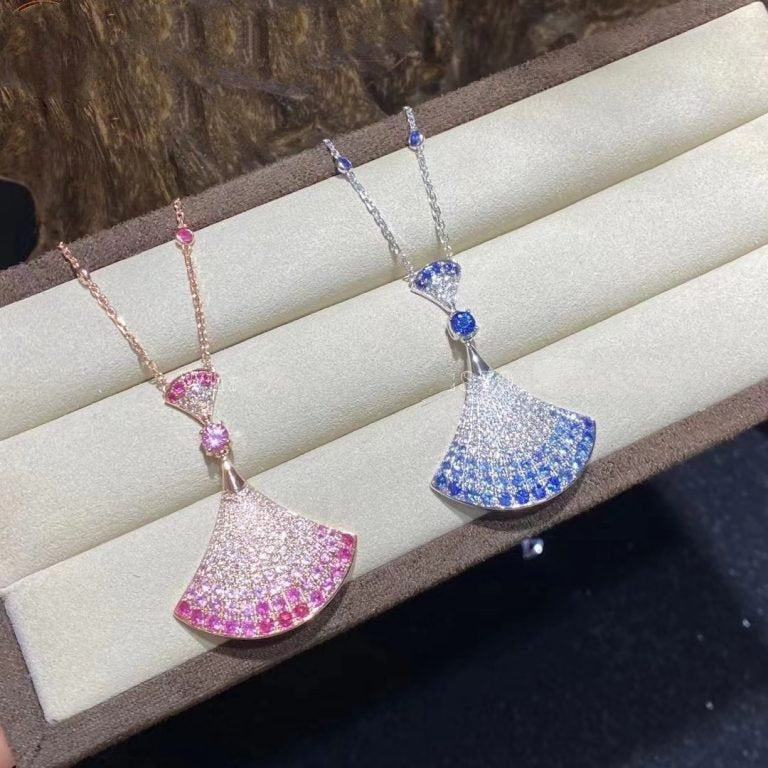 [⭐Aura]DREAM NECKLACE AGATE SILVER DIAMOND