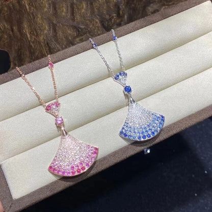 [⭐Aura]DREAM NECKLACE AGATE SILVER DIAMOND