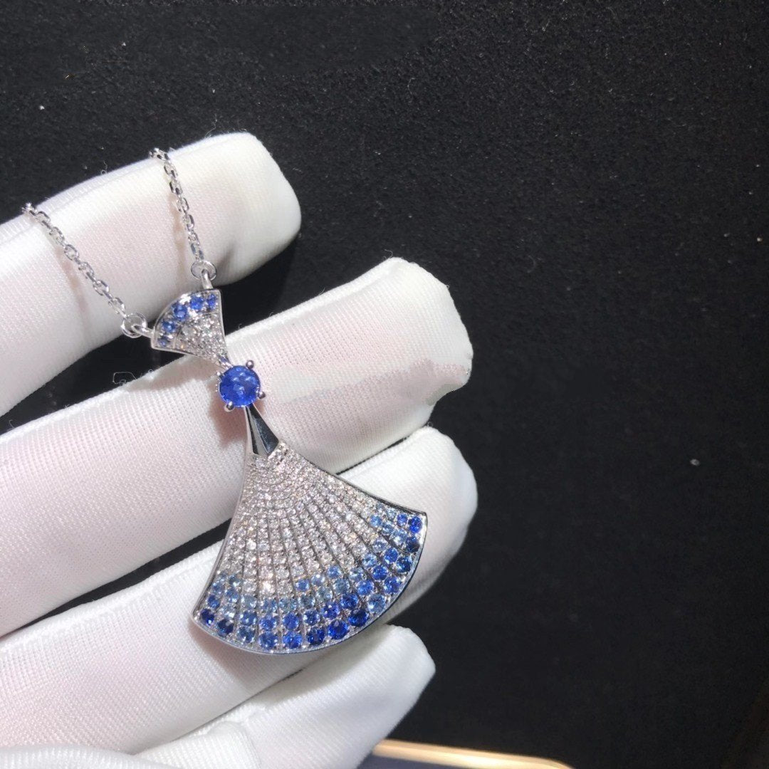 [⭐Aura]DREAM NECKLACE AGATE SILVER DIAMOND