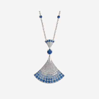 [⭐Aura]DREAM NECKLACE AGATE SILVER DIAMOND