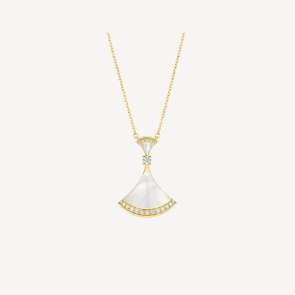 [⭐Aura]DREAM NECKLACE MOP GOLD DIAMOND