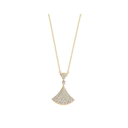 [⭐Aura]DREAM NECKLACE GOLD FULL DIAMOND