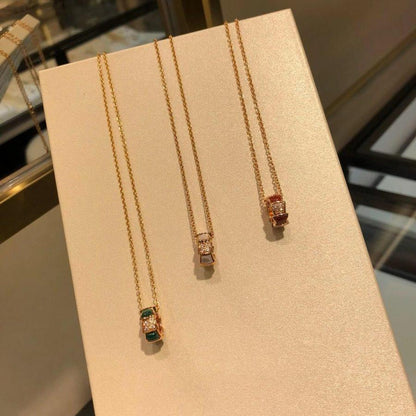 [⭐Aura]SERPENTI PEDANT DIAMOND NECKLACE