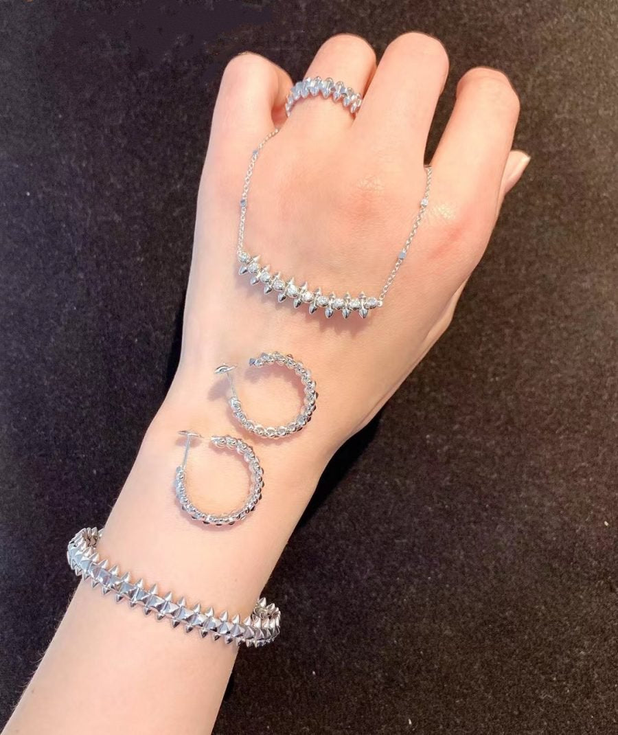 [⭐Aura]CLASH SILVER BRACELET