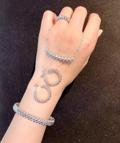 [⭐Aura]CLASH SILVER BRACELET