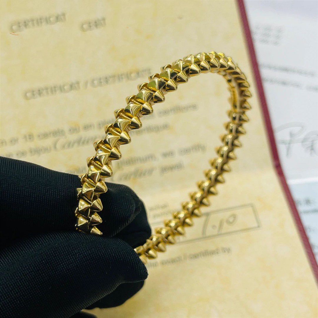 [⭐Aura]CLASH GOLD BRACELET