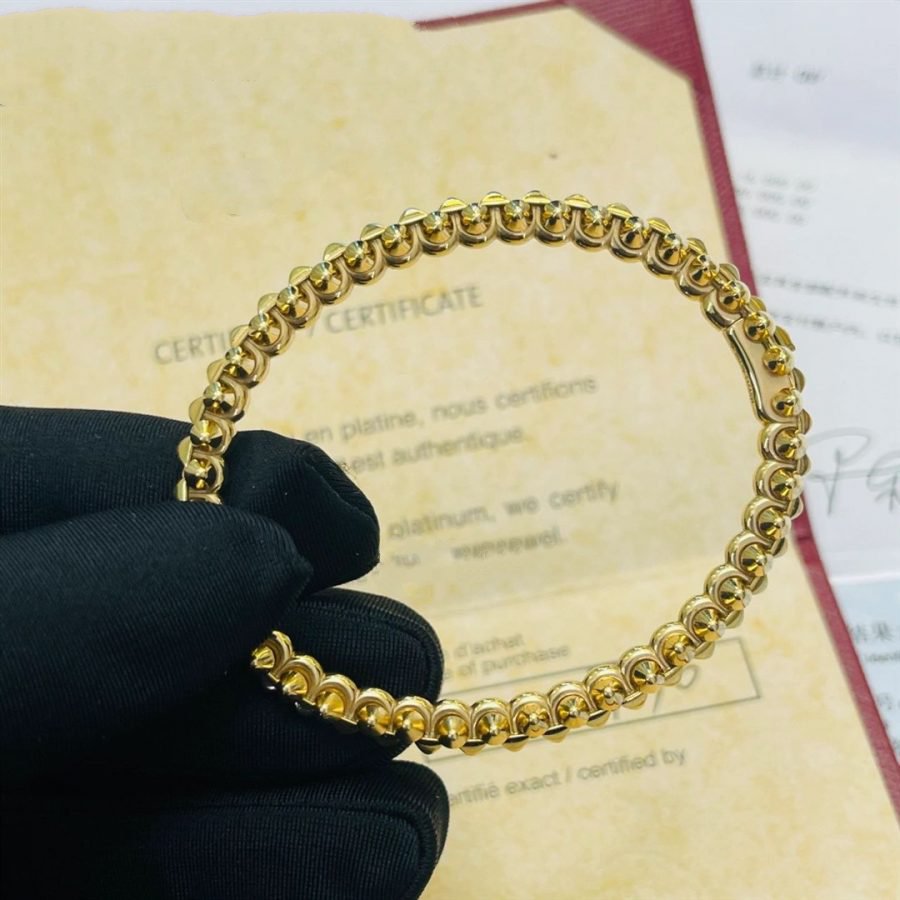 [⭐Aura]CLASH GOLD BRACELET