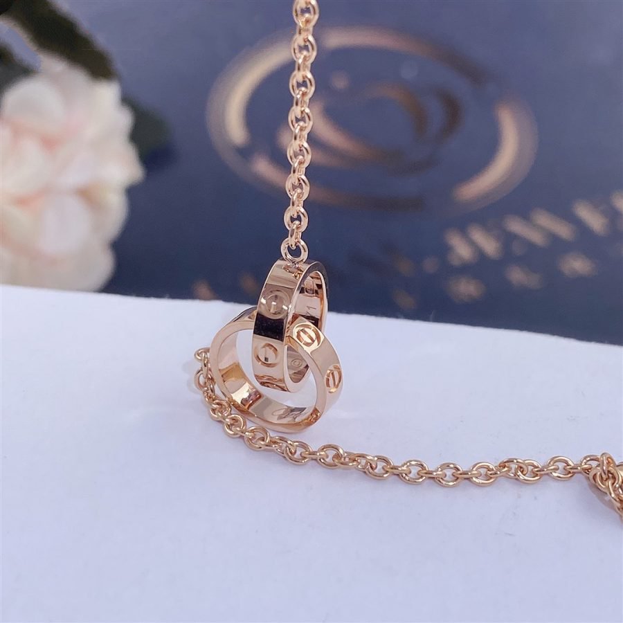 [⭐Aura]LOVE BRACELET DOUBLE RING