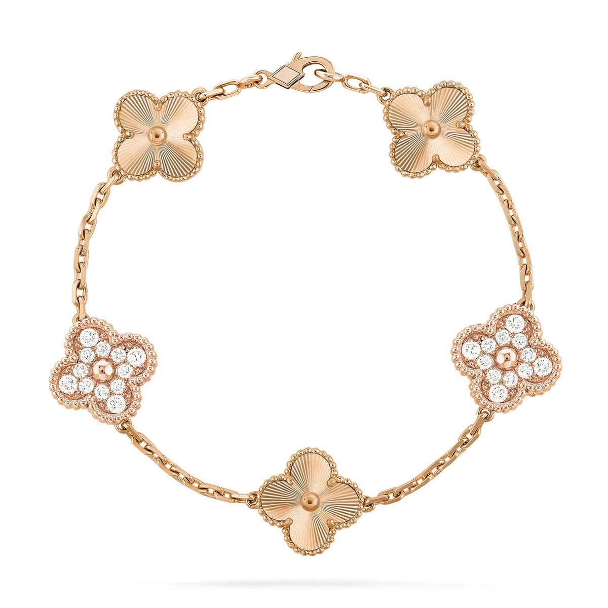 [⭐Aura] CLOVER 5 MOTIF LASER BRACELET COLLECTION