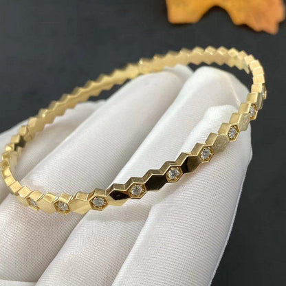 [⭐Aura]BEE LOVE GOLD DIAMOND BRACELET