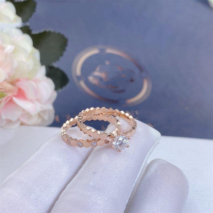 [⭐Aura]BEE LOVE RING PINK GOLD DIAMOND