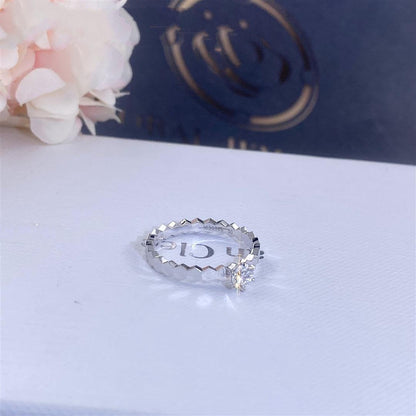 [⭐Aura]BEE LOVE RING SILVER 1 DIAMOND