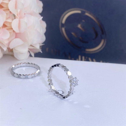 [⭐Aura]BEE LOVE RING SILVER 1 DIAMOND