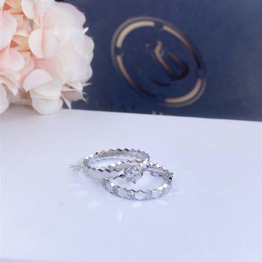 [⭐Aura]BEE LOVE RING SILVER 1 DIAMOND