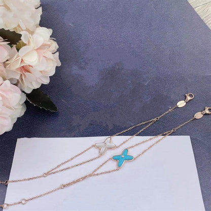[⭐Aura]JEUX BRACELET TURQUOISE PINK GOLD 1 DIAMOND
