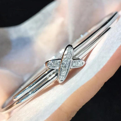 [⭐Aura]JEUX DE BRACELET SILVER DIAMONDS