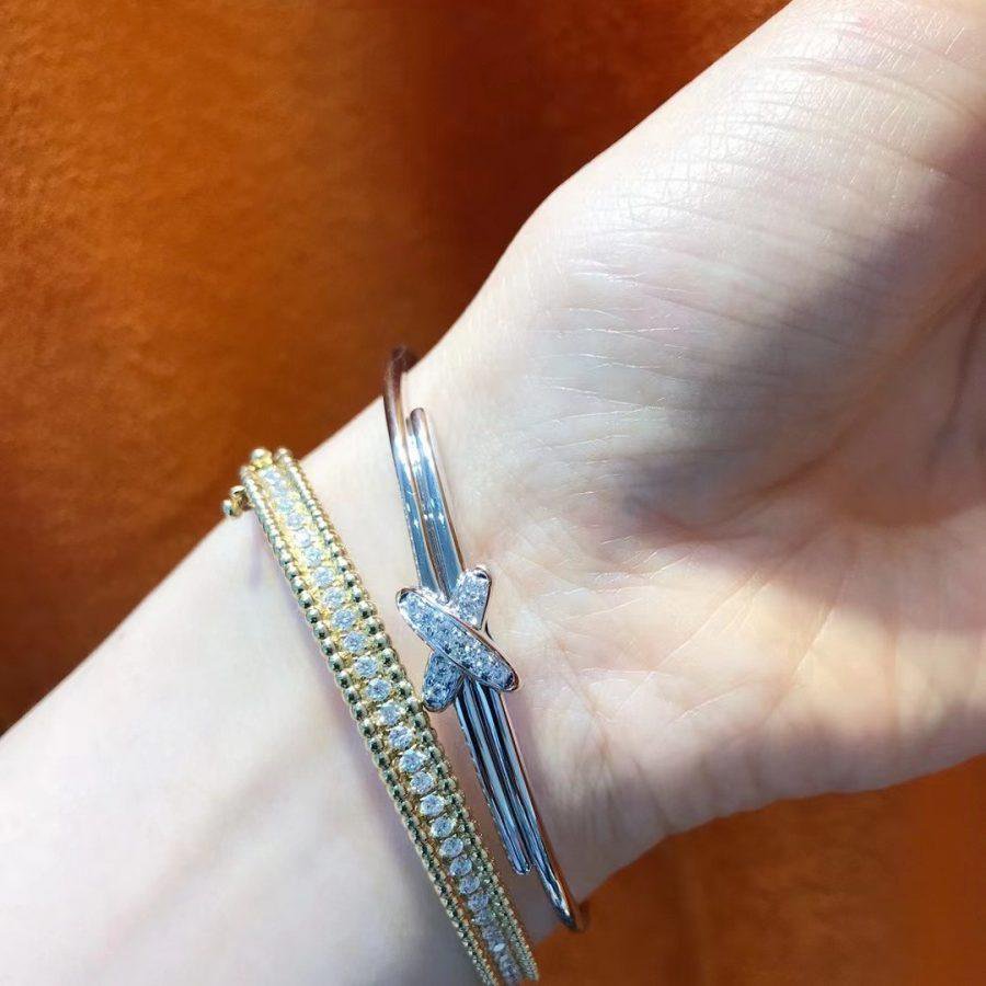 [⭐Aura]JEUX DE BRACELET SILVER DIAMONDS