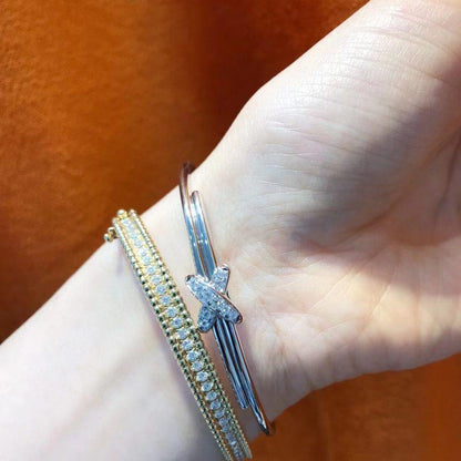 [⭐Aura]JEUX DE BRACELET SILVER DIAMONDS