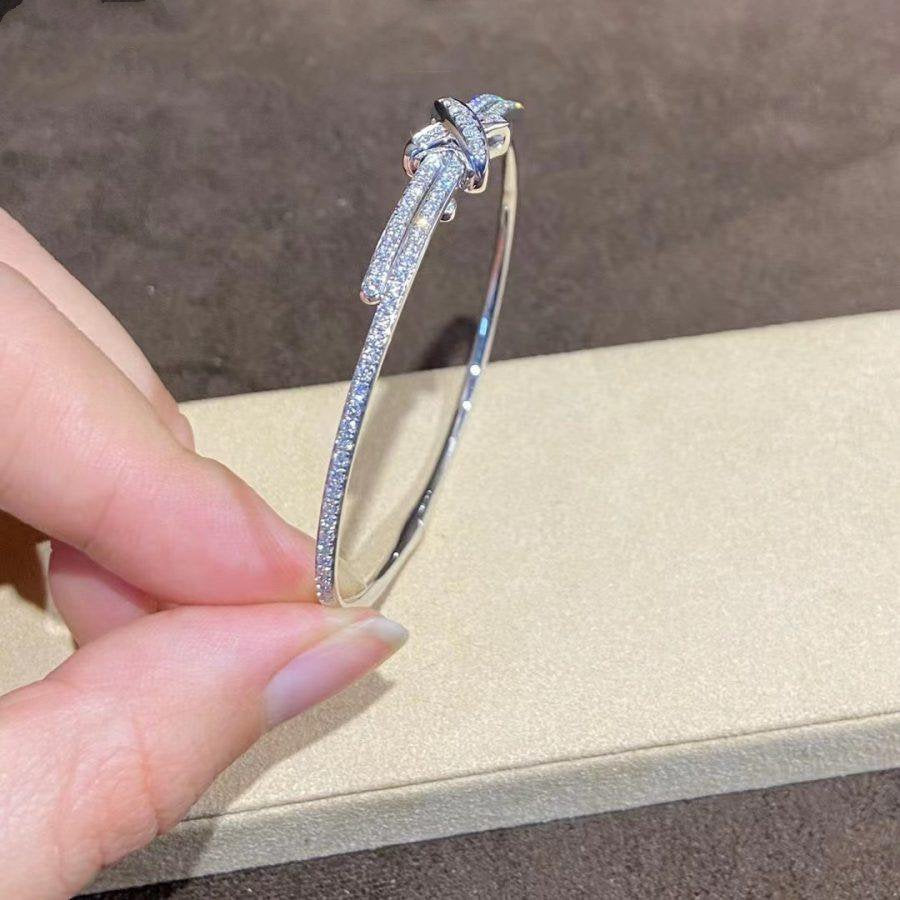[⭐Aura]JEUX DE BRACELET DIAMONDS SILVER