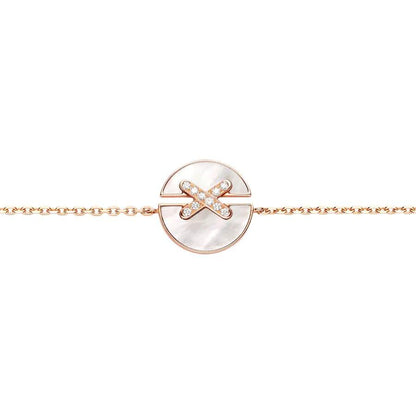 [⭐Aura]JEUX DE BRACELET MOP PINK GOLD DIAMONDS