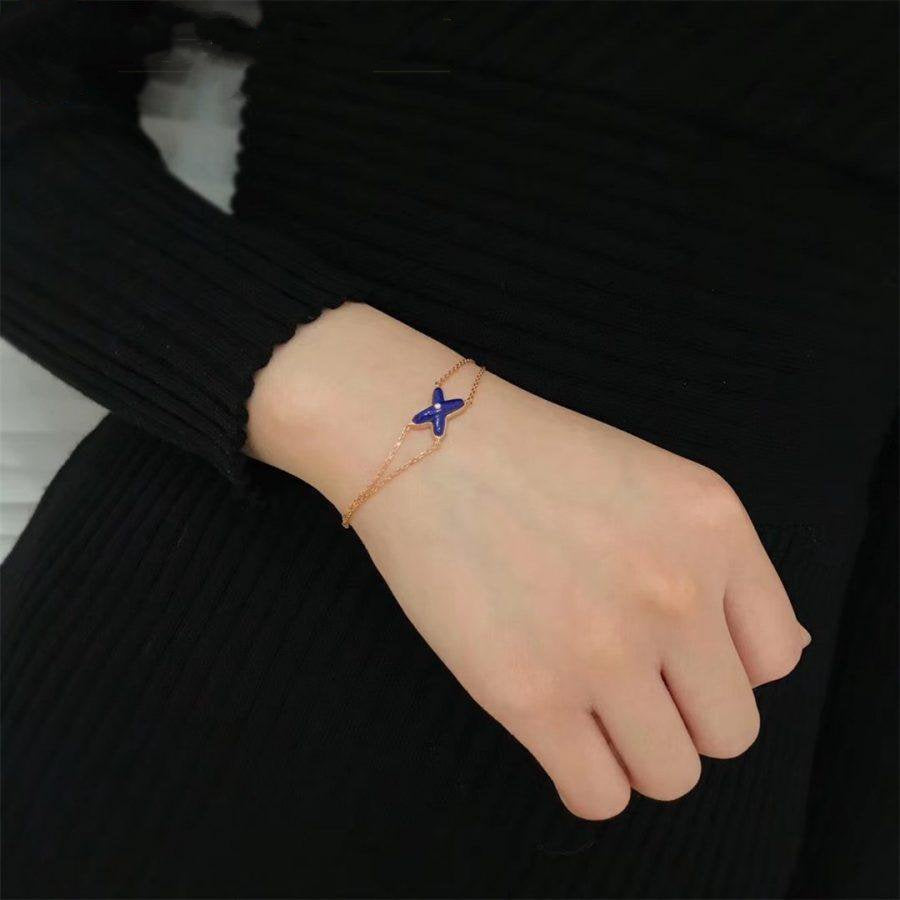 [⭐Aura]Hollow Design Four-Leaf Clover Flower Shape Ring