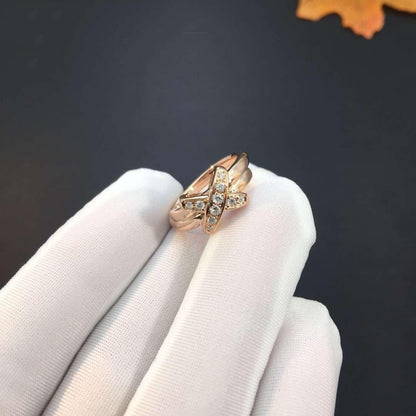 [⭐Aura]JEUX DE PINK GOLD DIAMOND RING