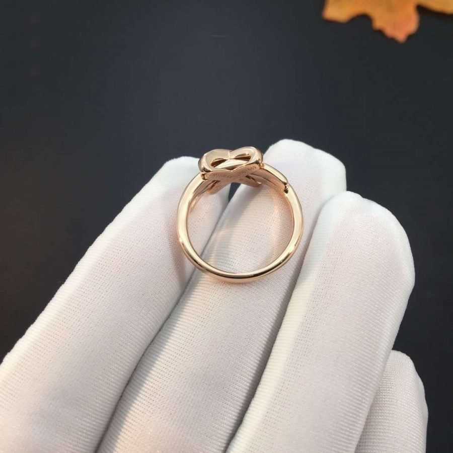 [⭐Aura]JEUX DE PINK GOLD DIAMOND RING