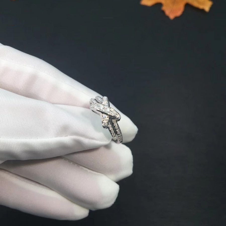 [⭐Aura]JEUX DE SILVER DIAMOND RING