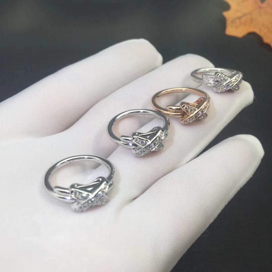 [⭐Aura]JEUX DE SILVER DIAMOND RING