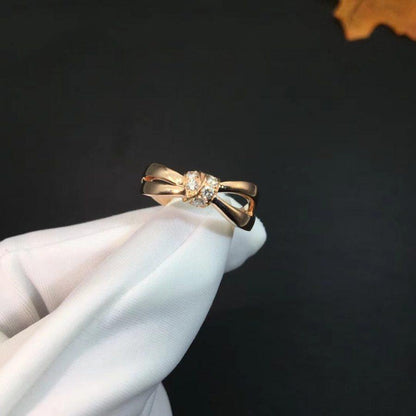 [⭐Aura]LIENS RING PINK GOLD DIAMOND