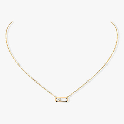[⭐Aura]MOVE UNO DIAMOND NECKLACE