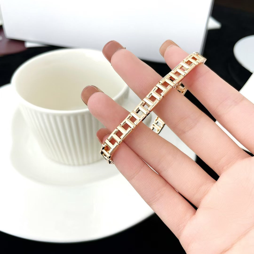 [⭐Aura jewelrys]TF CHAIN BRACELET