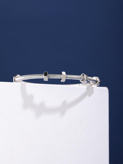 [⭐Aura jewelrys]CT THREADED BRACELET