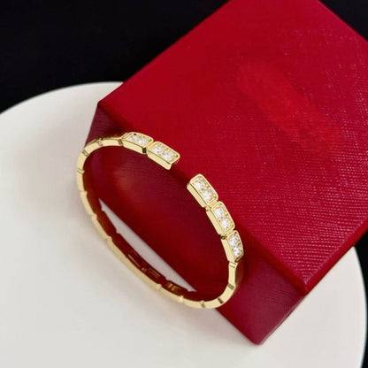 [⭐Aura jewelrys]LOVE DIAMOND OPEN  BRACELET